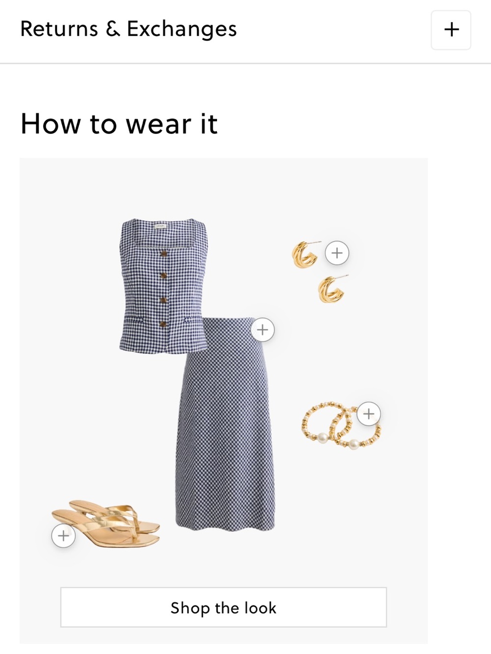 J Crew Factory 2pc. Skirt & Vest